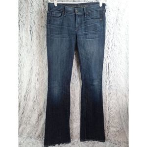 Citizens of Humanity Kelly Jeans Womans 27 Low Rise Bootcut Dark Wash Denim